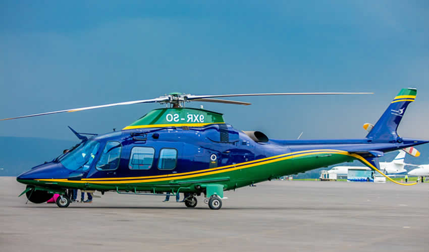 Helicopter Transfers from Kigali to Akagera National Park