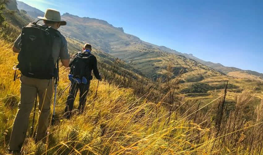 Hiking Mount Elgon in Uganda