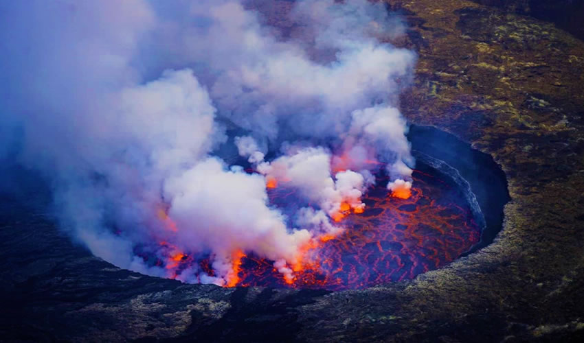 Nyiragongo Volcano Hike in Congo