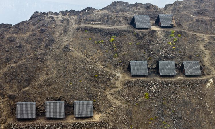 Accommodation At Nyiragongo Volcano Summit