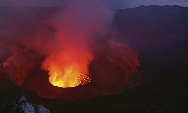 Hike to Nyirangongo Volcano Congo.
