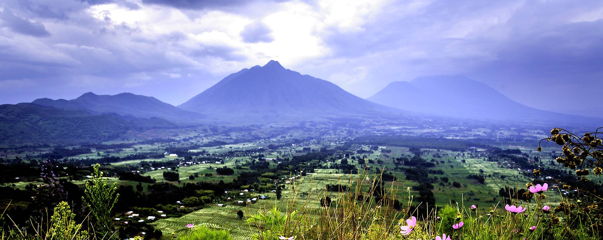 Mount Bisoke Hiking Safari through the Volcano Mountains Rwanda