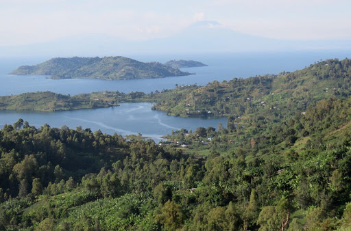 Idjwi Island in Rwanda