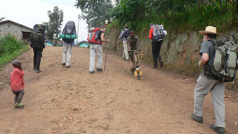 Trekking the Congo Nile Trail