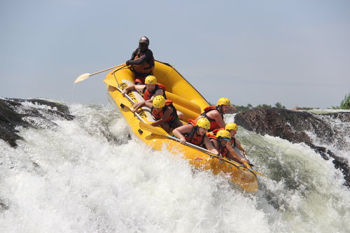 rafting on River Nile