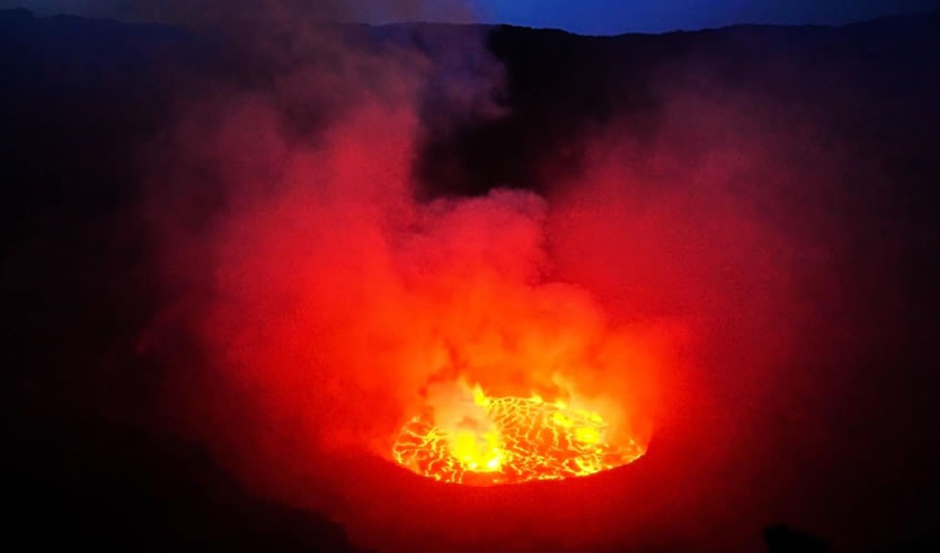 Nyiragongo Volcano Hike in Congo