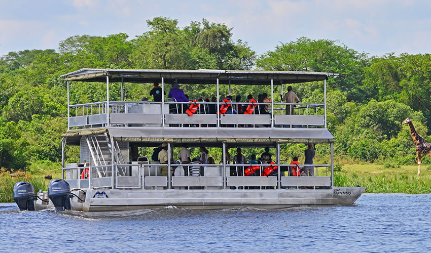 boat ride tours in Uganda