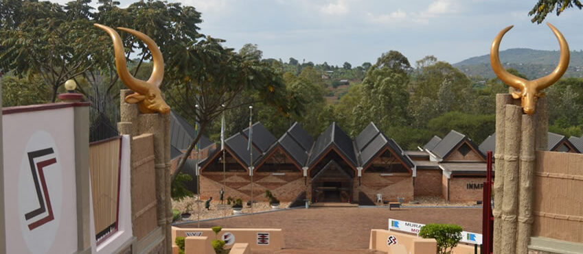 Kings Palace Royal Museum during 10 Days Rwanda Educational Tour
