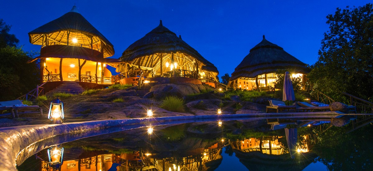 One of lodges in Lake Mburo NP is Mihingo Lodge 