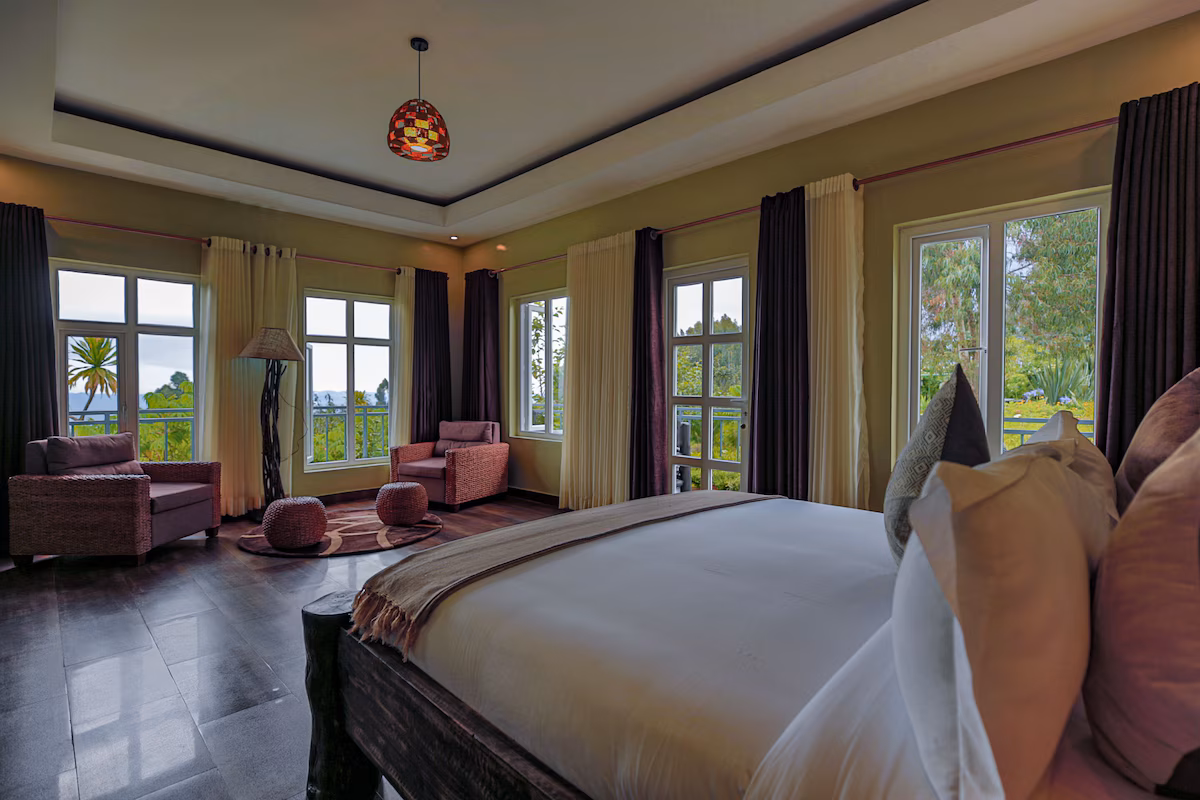 Amakoro Songa Lodge Bedrooms
