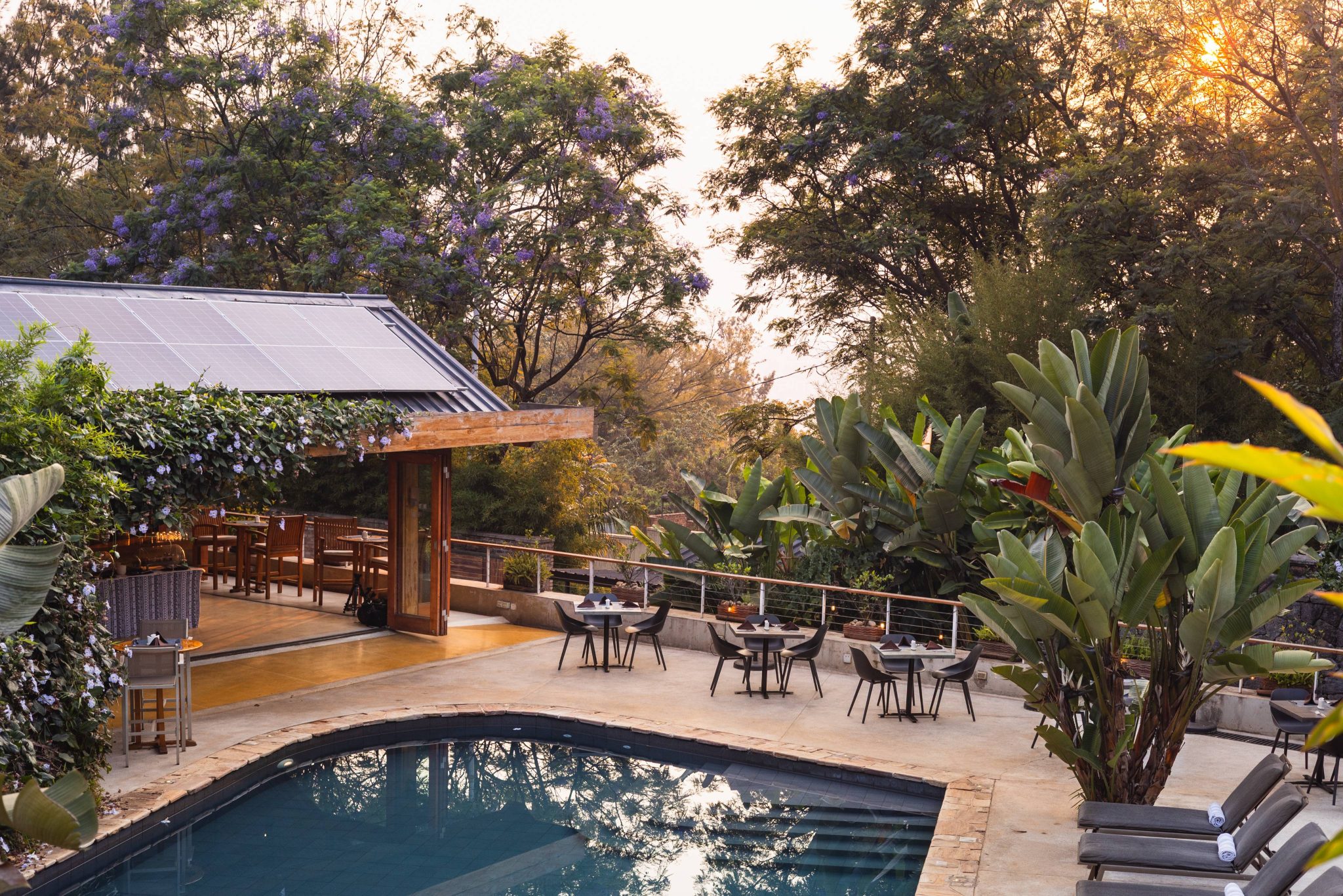Swimming Pool Area AtHemingway’s Retreat Kigali